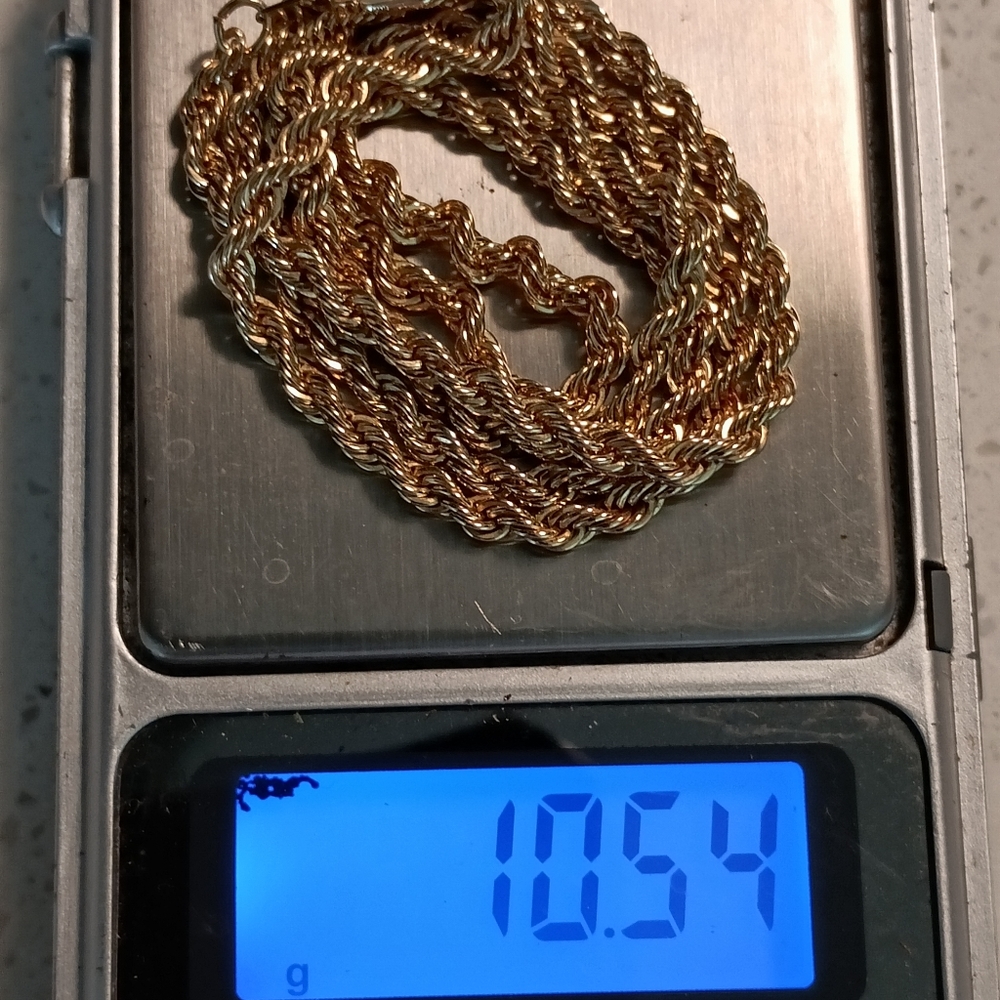 Gold Rope Chain - Picture 3 of 7